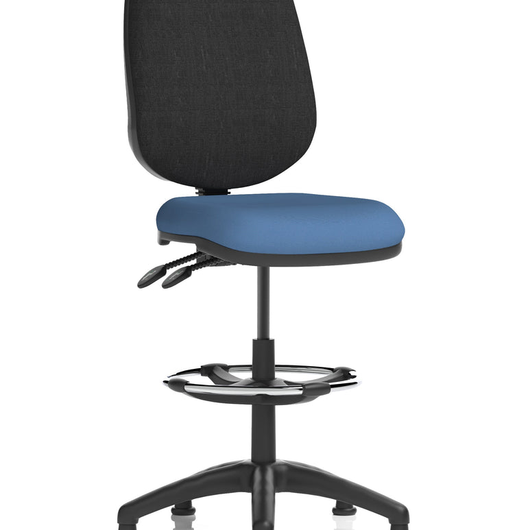 Eclipse Plus II Task Operator Office Chair with Hi Rise Draughtsman Kit
