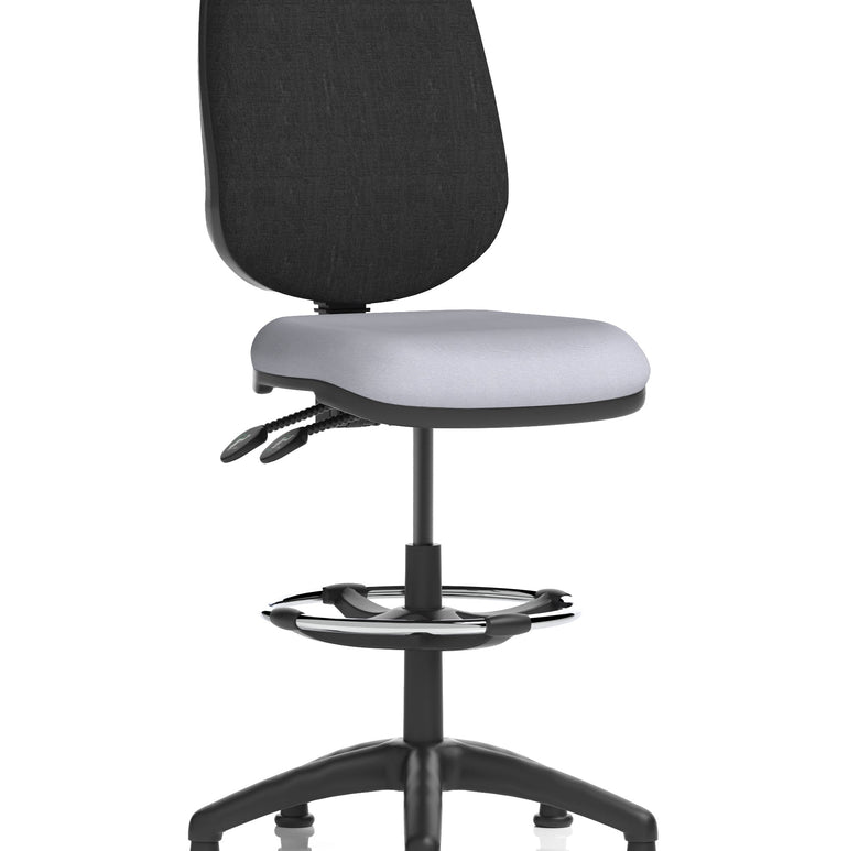 Eclipse Plus II Task Operator Office Chair with Hi Rise Draughtsman Kit