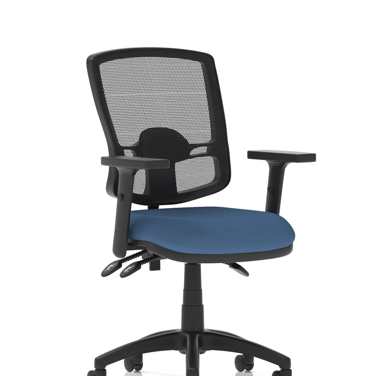 Eclipse Plus III Deluxe Medium Mesh Back Task Operator Office Chair