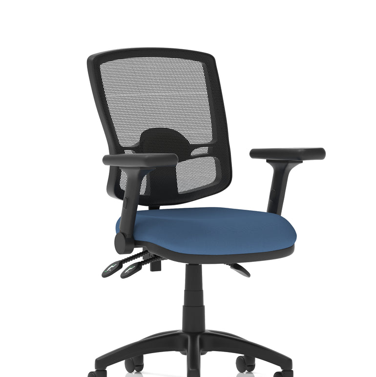 Eclipse Plus III Deluxe Medium Mesh Back Task Operator Office Chair