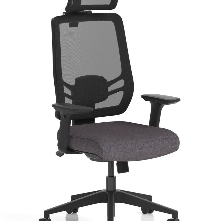 Ergo Twist High Mesh Back Ergonomic Task Operator Office Chair with Arms