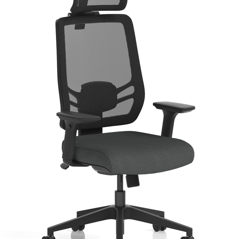Ergo Twist High Mesh Back Ergonomic Task Operator Office Chair with Arms