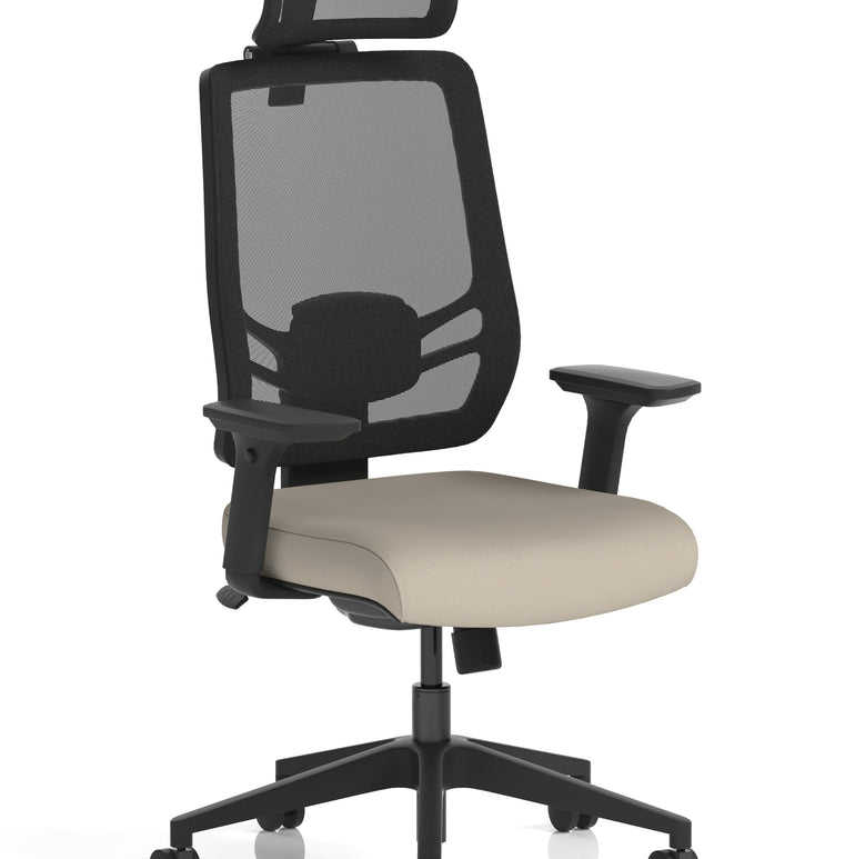 Ergo Twist High Mesh Back Ergonomic Task Operator Office Chair with Arms