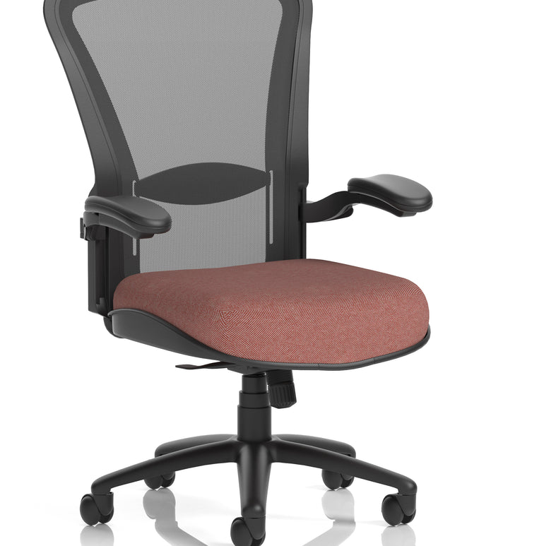 Houston High Mesh Back Heavy Duty Task Operator Office Chair with Arms