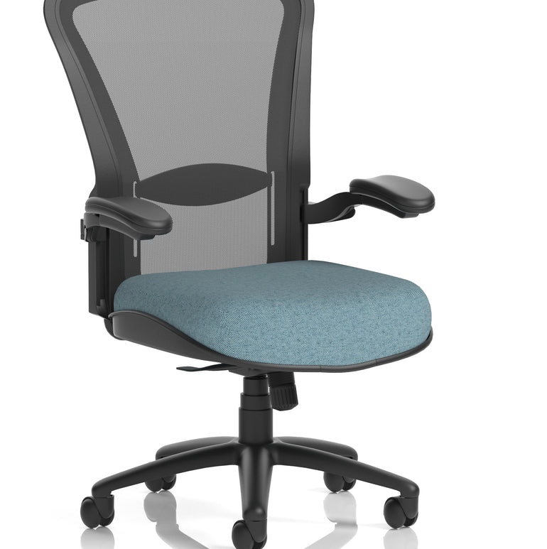 Houston High Mesh Back Heavy Duty Task Operator Office Chair with Arms