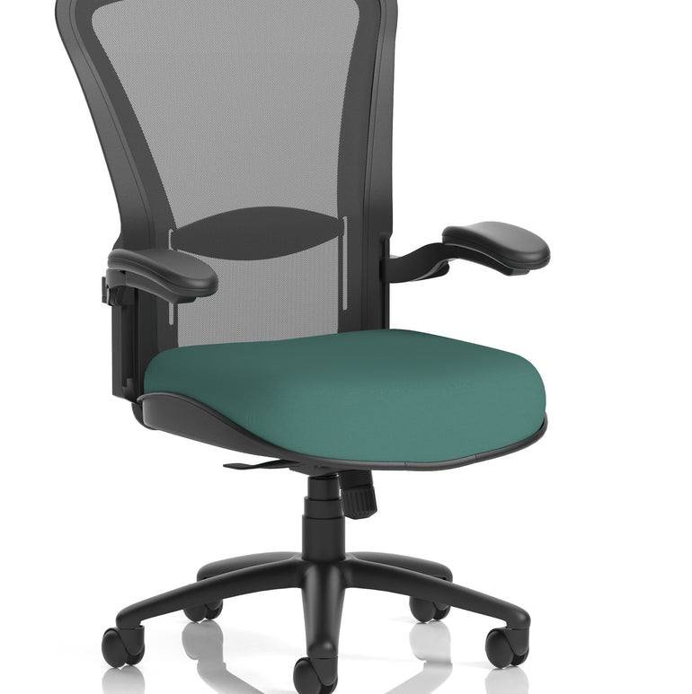 Houston High Mesh Back Heavy Duty Task Operator Office Chair with Arms