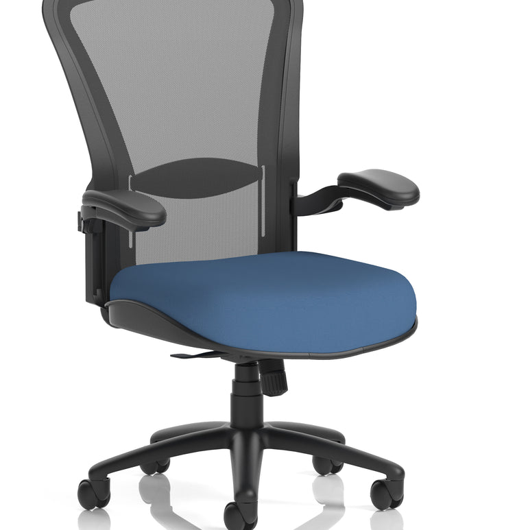 Houston High Mesh Back Heavy Duty Task Operator Office Chair with Arms