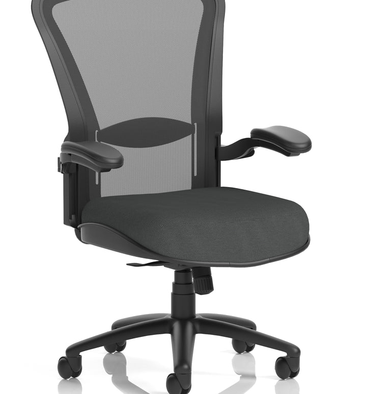 Houston High Mesh Back Heavy Duty Task Operator Office Chair with Arms