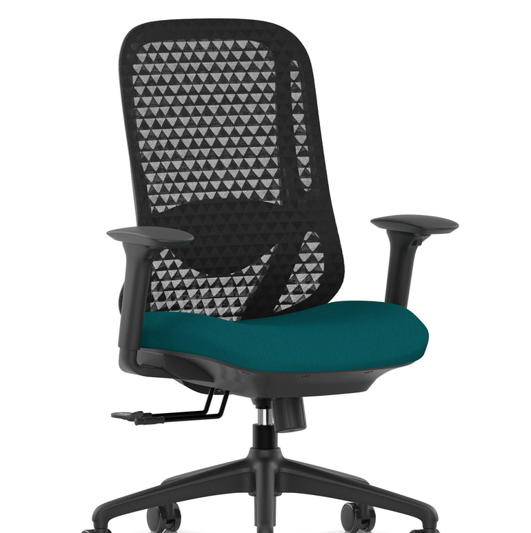 Prism Ergonomic Mesh Back Office Chair with Adjustable Arms
