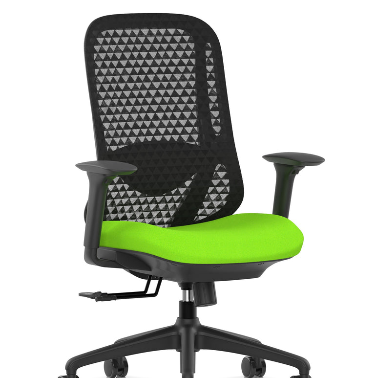 Prism Ergonomic Mesh Back Office Chair with Adjustable Arms