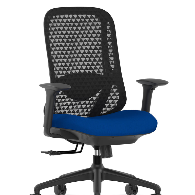 Prism Ergonomic Mesh Back Office Chair with Adjustable Arms