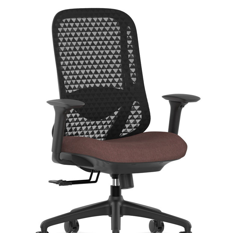 Prism Ergonomic Mesh Back Office Chair with Adjustable Arms