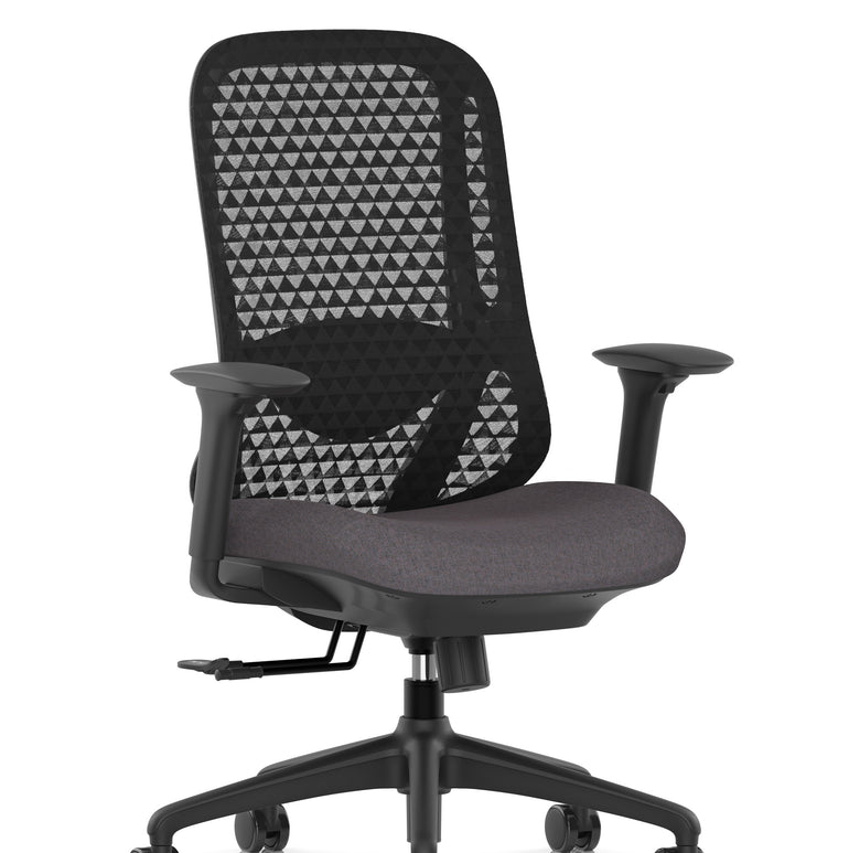Prism Ergonomic Mesh Back Office Chair with Adjustable Arms