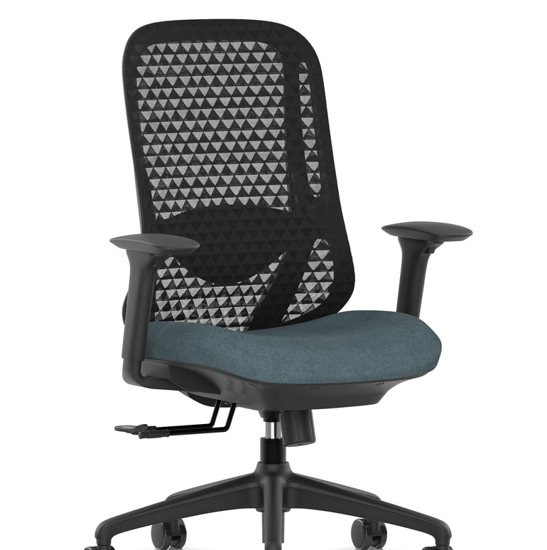 Prism Ergonomic Mesh Back Office Chair with Adjustable Arms