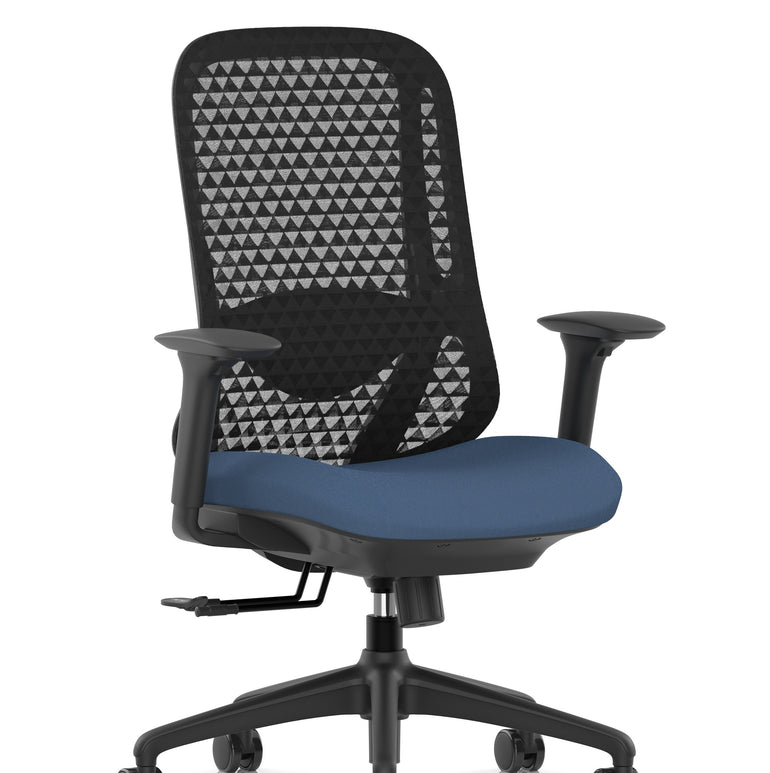 Prism Ergonomic Mesh Back Office Chair with Adjustable Arms