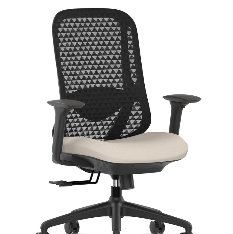 Prism Ergonomic Mesh Back Office Chair with Adjustable Arms