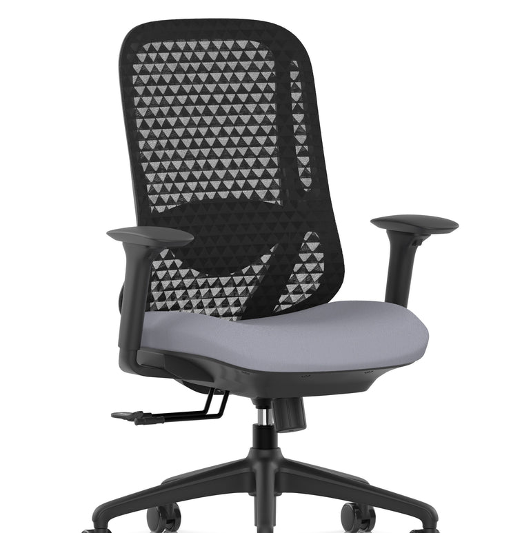Prism Ergonomic Mesh Back Office Chair with Adjustable Arms