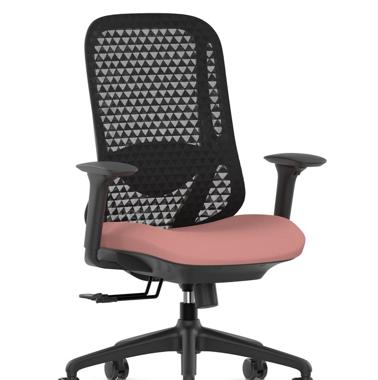 Prism Ergonomic Mesh Back Office Chair with Adjustable Arms