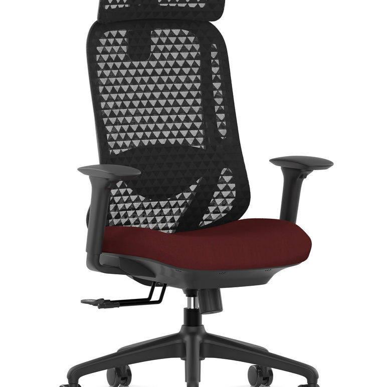 Prism Ergonomic Mesh Back Office Chair with Adjustable Arms