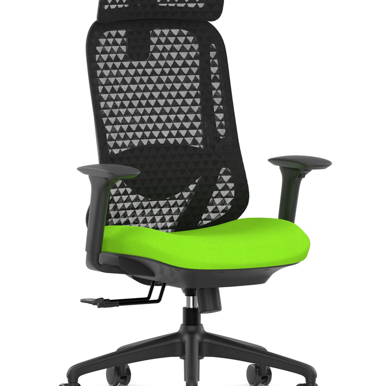 Prism Ergonomic Mesh Back Office Chair with Adjustable Arms