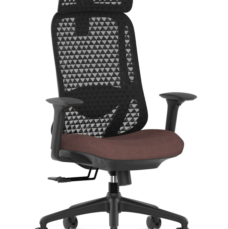 Prism Ergonomic Mesh Back Office Chair with Adjustable Arms