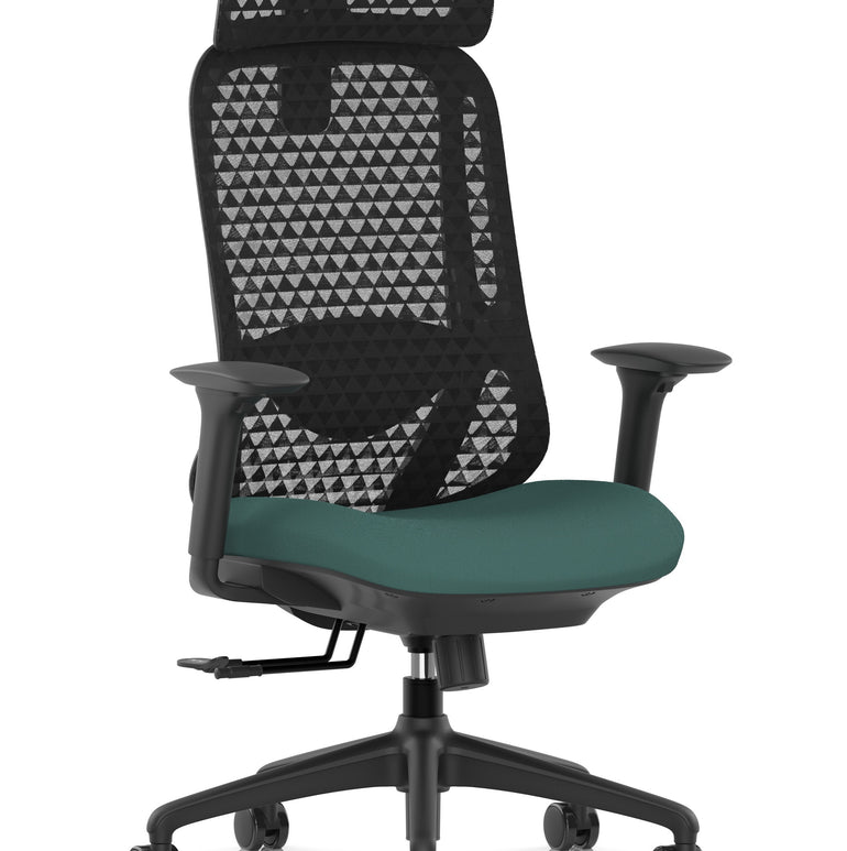Prism Ergonomic Mesh Back Office Chair with Adjustable Arms