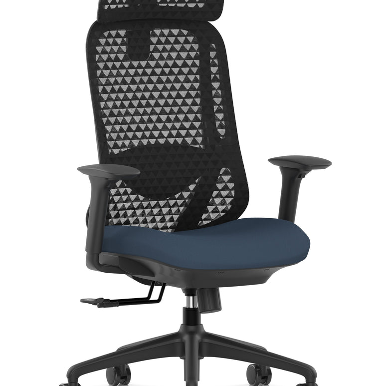 Prism Ergonomic Mesh Back Office Chair with Adjustable Arms