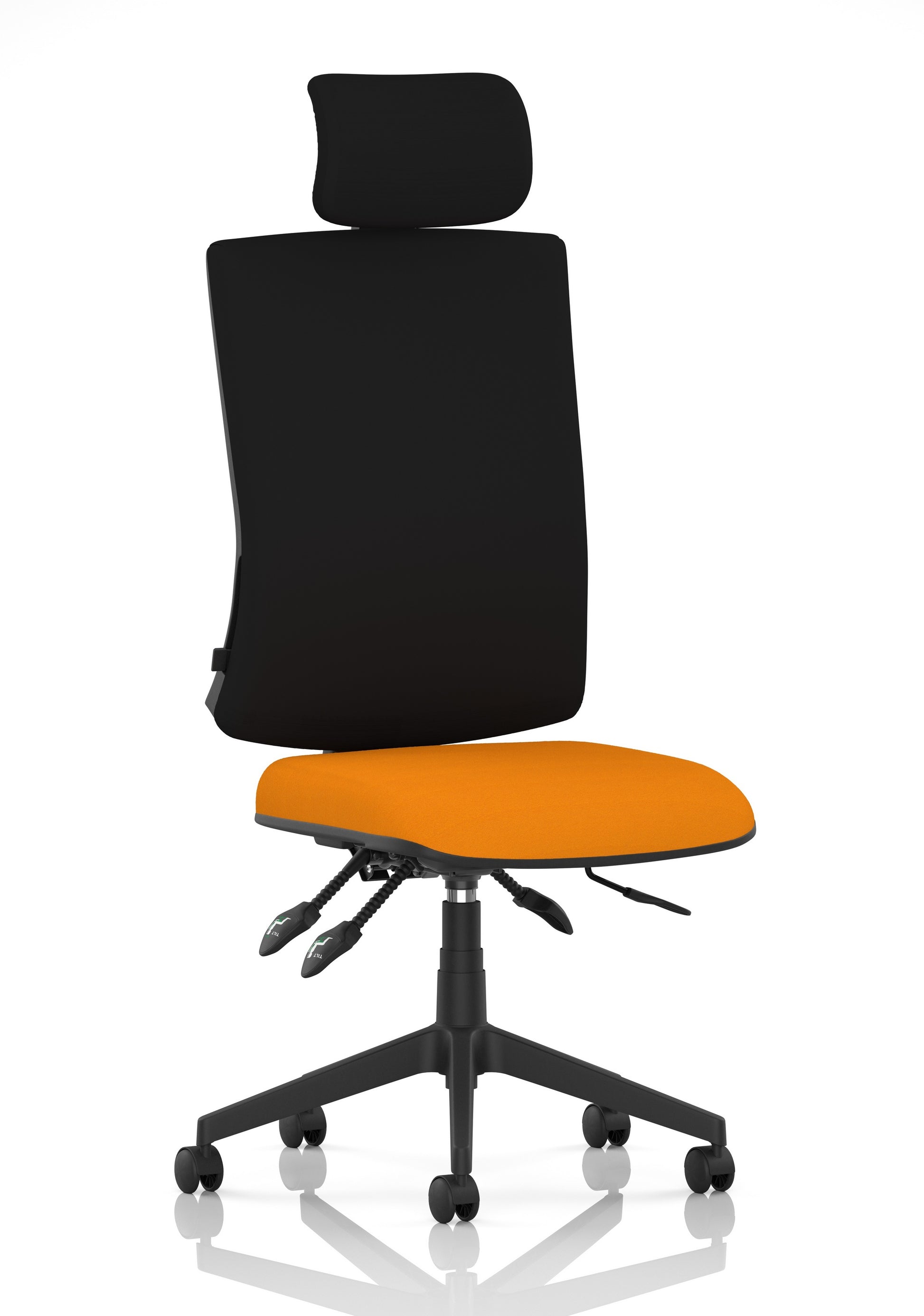 Orlena High Back Ergonomic Task Operator Office Chair with Headrest