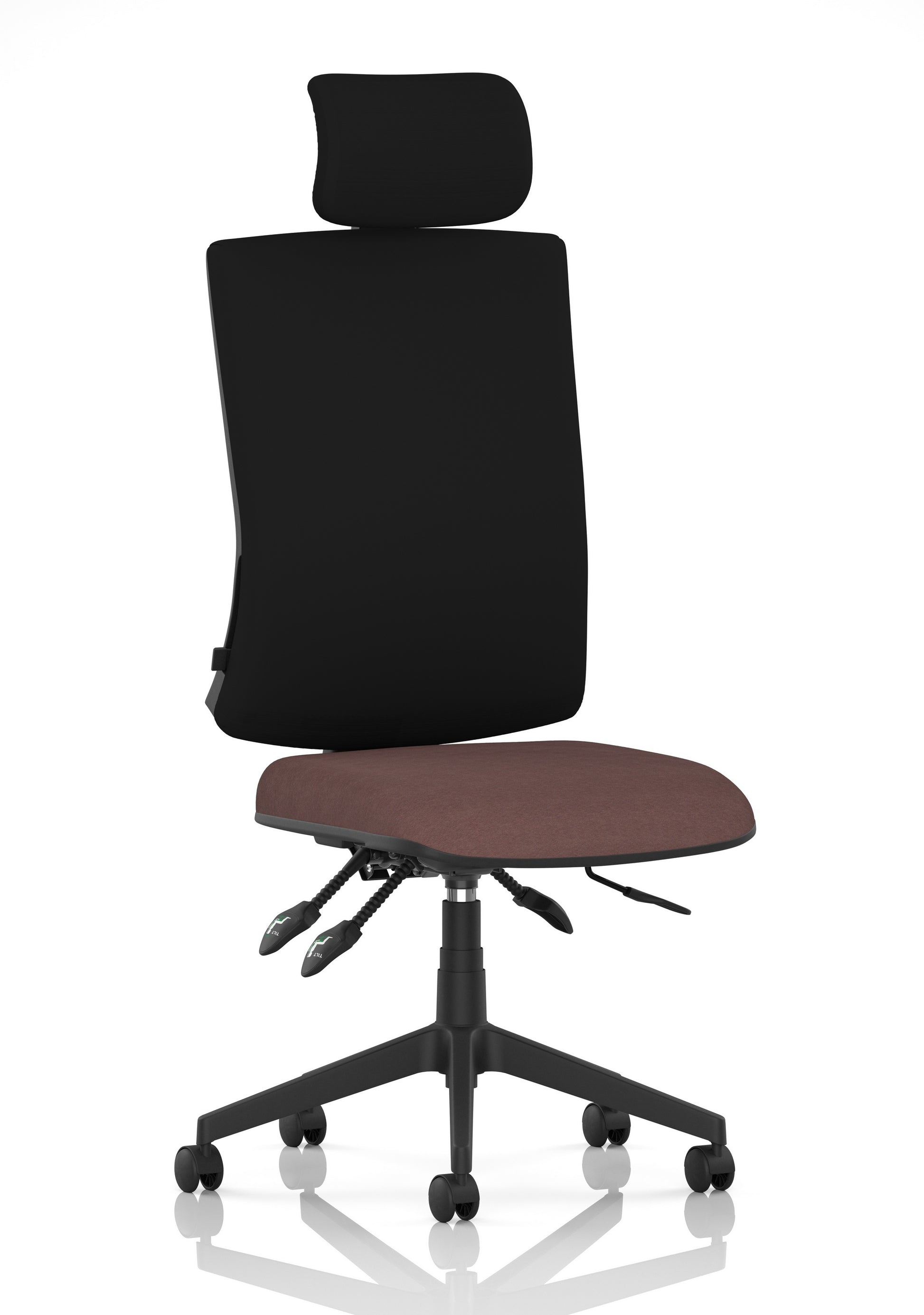 Orlena High Back Ergonomic Task Operator Office Chair with Headrest