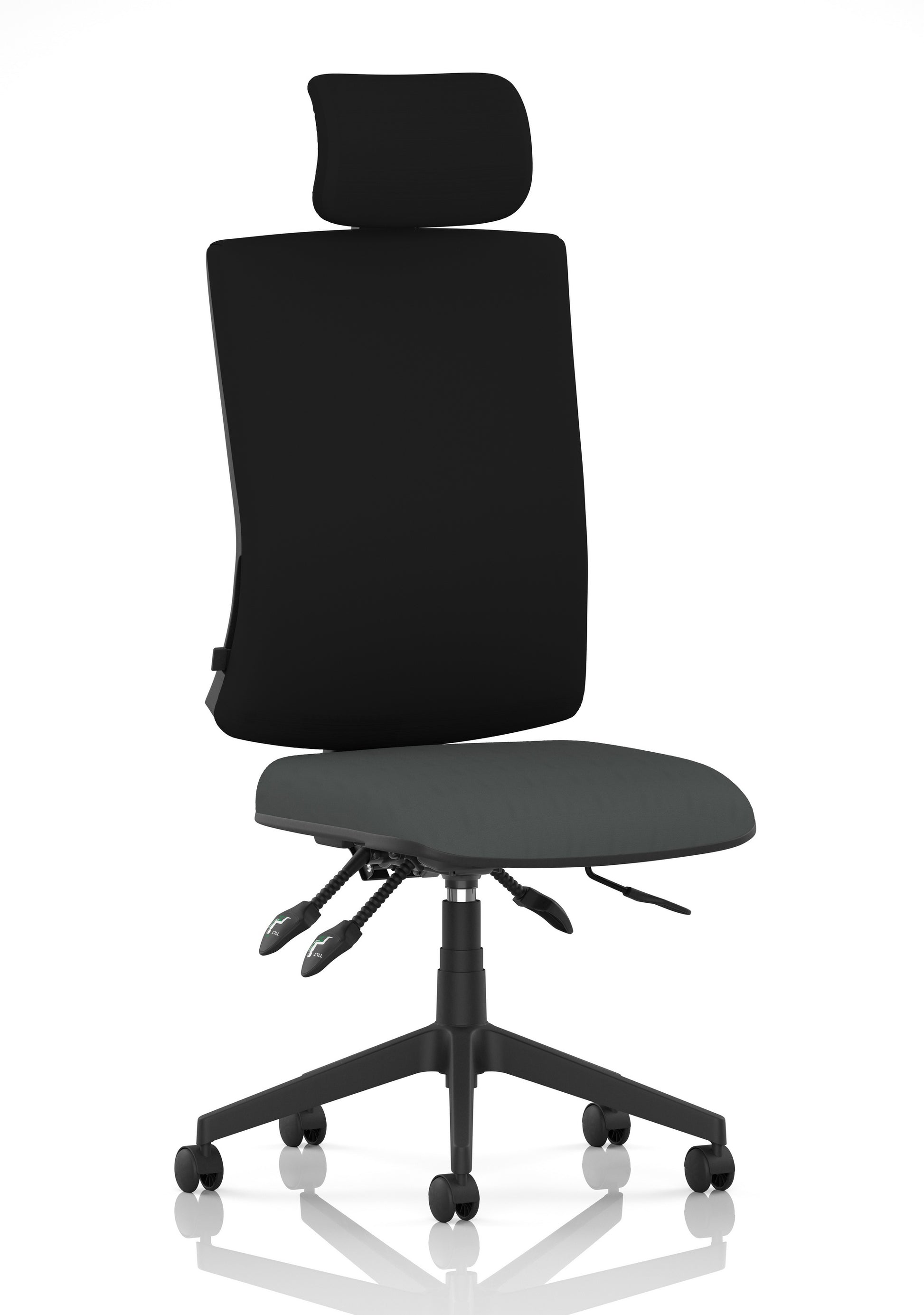 Orlena High Back Ergonomic Task Operator Office Chair with Headrest