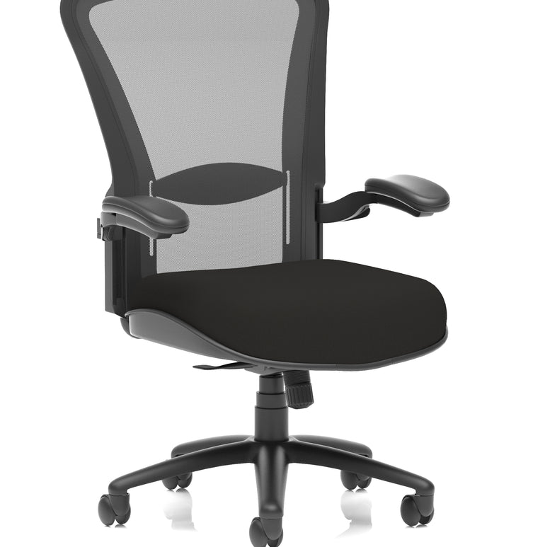 Houston High Mesh Back Heavy Duty Task Operator Office Chair with Arms