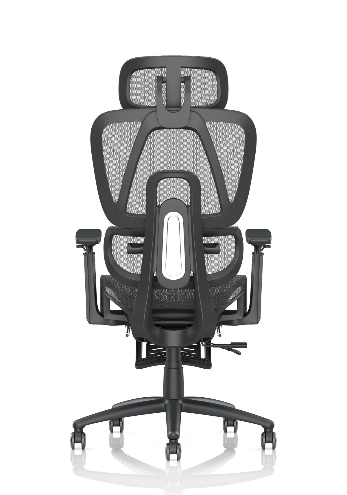 Horizon Executive Mesh Chair With Height Adjustable Arms and Footrest