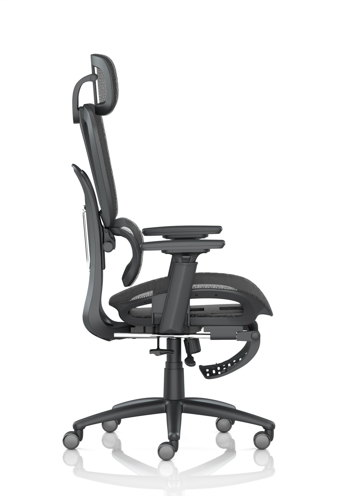 Horizon Executive Mesh Chair With Height Adjustable Arms and Footrest
