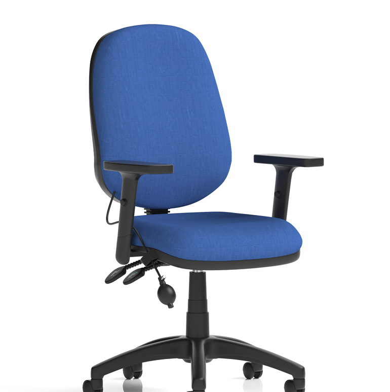 Eclipse Plus II Medium Back Task Operator Office Chair With Pump Lumbar