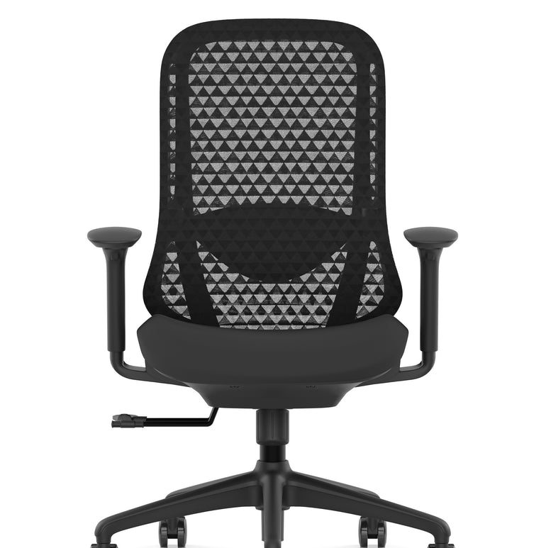 Prism Ergonomic Mesh Back Office Chair with Adjustable Arms