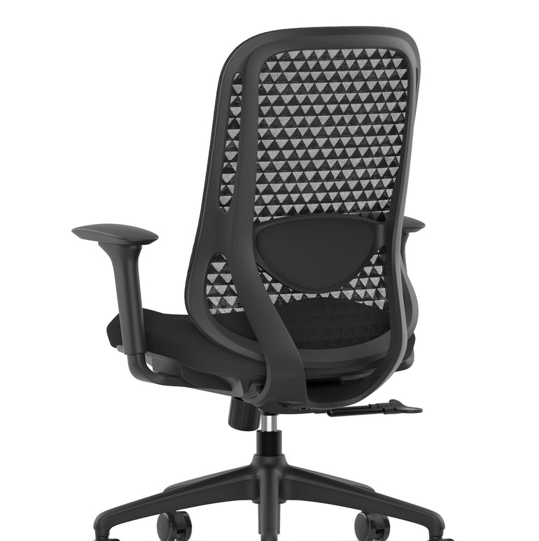 Prism Ergonomic Mesh Back Office Chair with Adjustable Arms