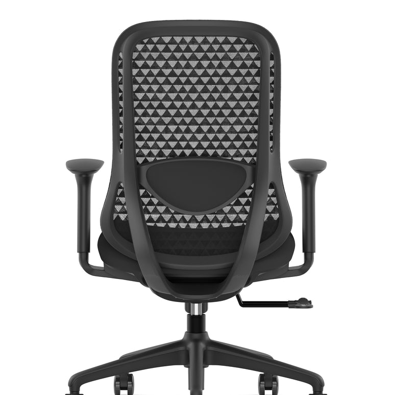 Prism Ergonomic Mesh Back Office Chair with Adjustable Arms