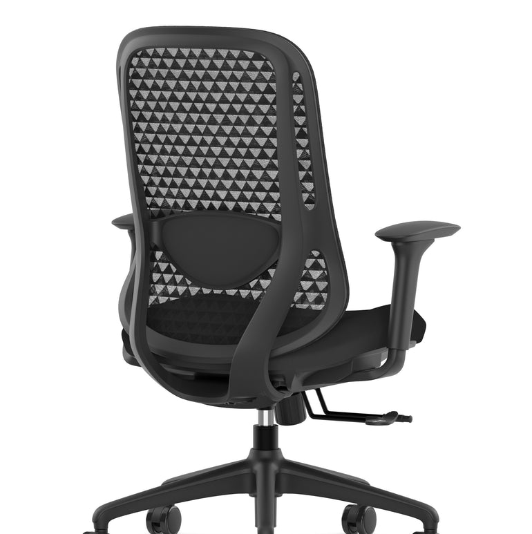 Prism Ergonomic Mesh Back Office Chair with Adjustable Arms