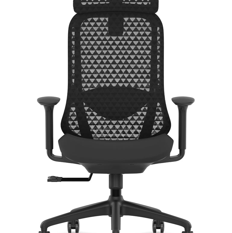Prism Ergonomic Mesh Back Office Chair with Adjustable Arms