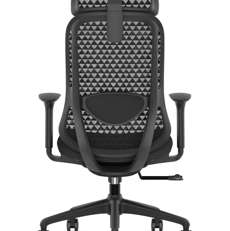 Prism Ergonomic Mesh Back Office Chair with Adjustable Arms