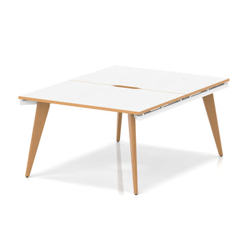 White/Natural Wood