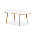  White & Natural Wood