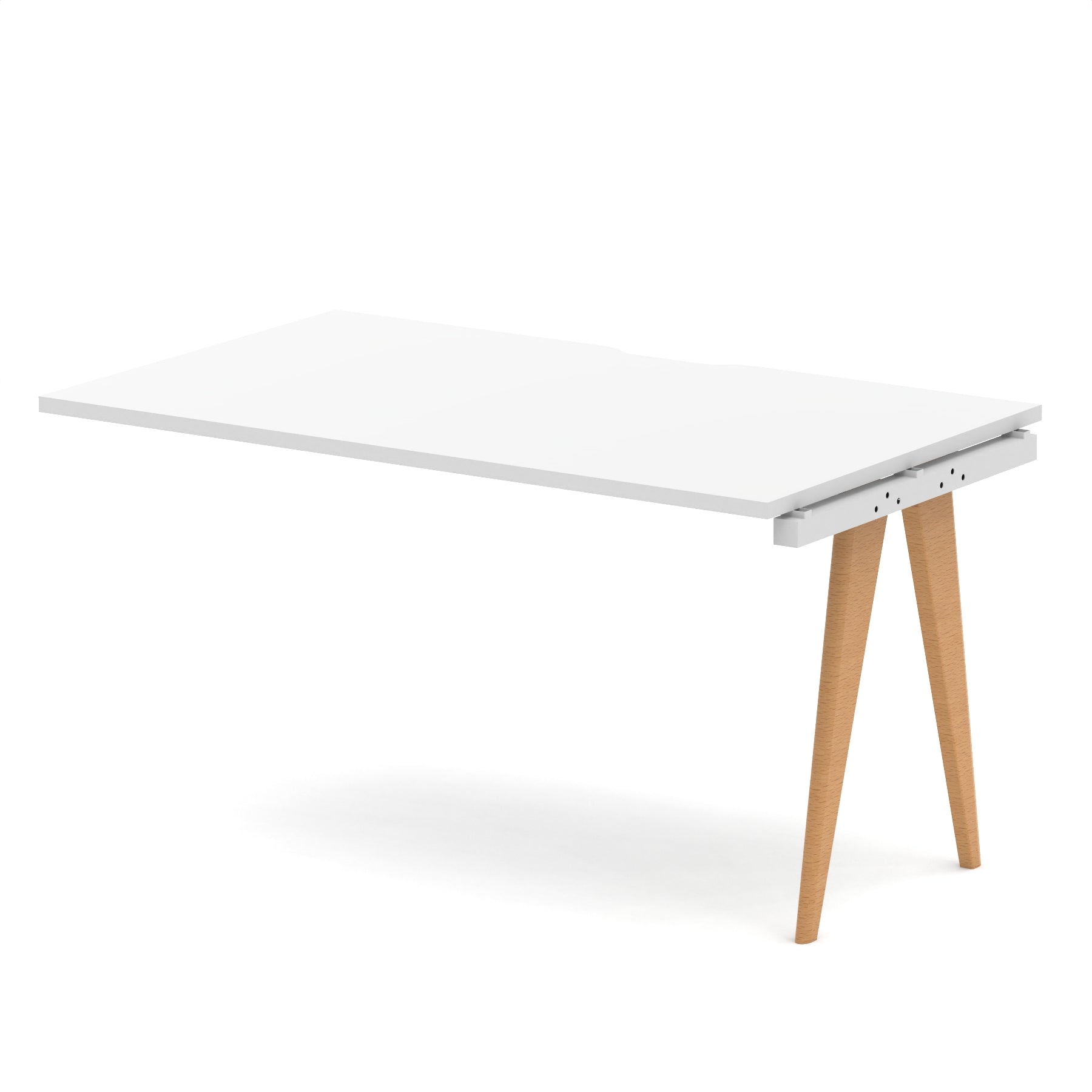 Oslo Single Row Bench Desk Extension Kit