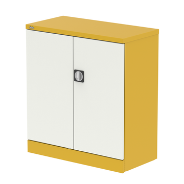 Lemon Yellow And Satin White