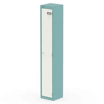 Pastel Turquoise And Satin White