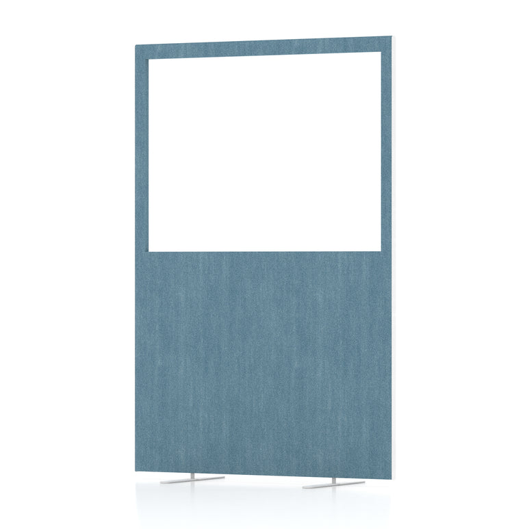 Impulse Plus Oblong Half Vision Floor Screen - 1800mm High