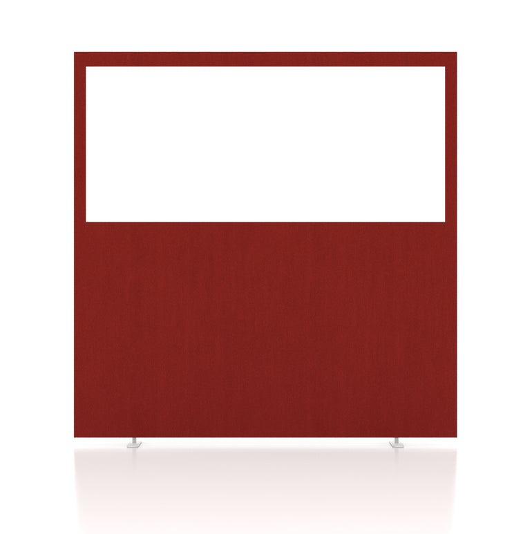 Impulse Plus Oblong Half Vision Floor Screen - 1650mm High