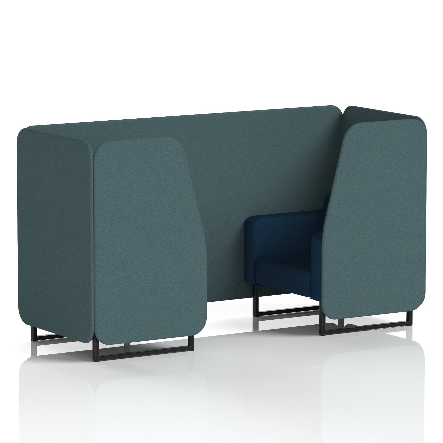 Brixworth Booth in Two Tone