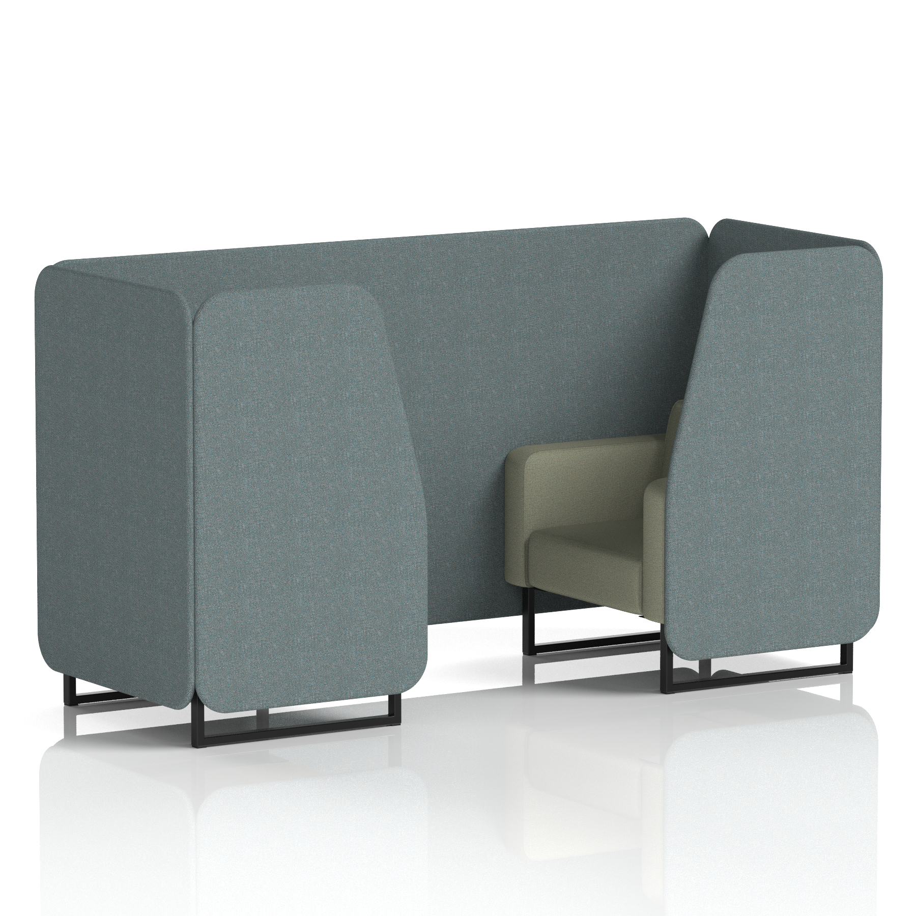 Brixworth Booth in Two Tone
