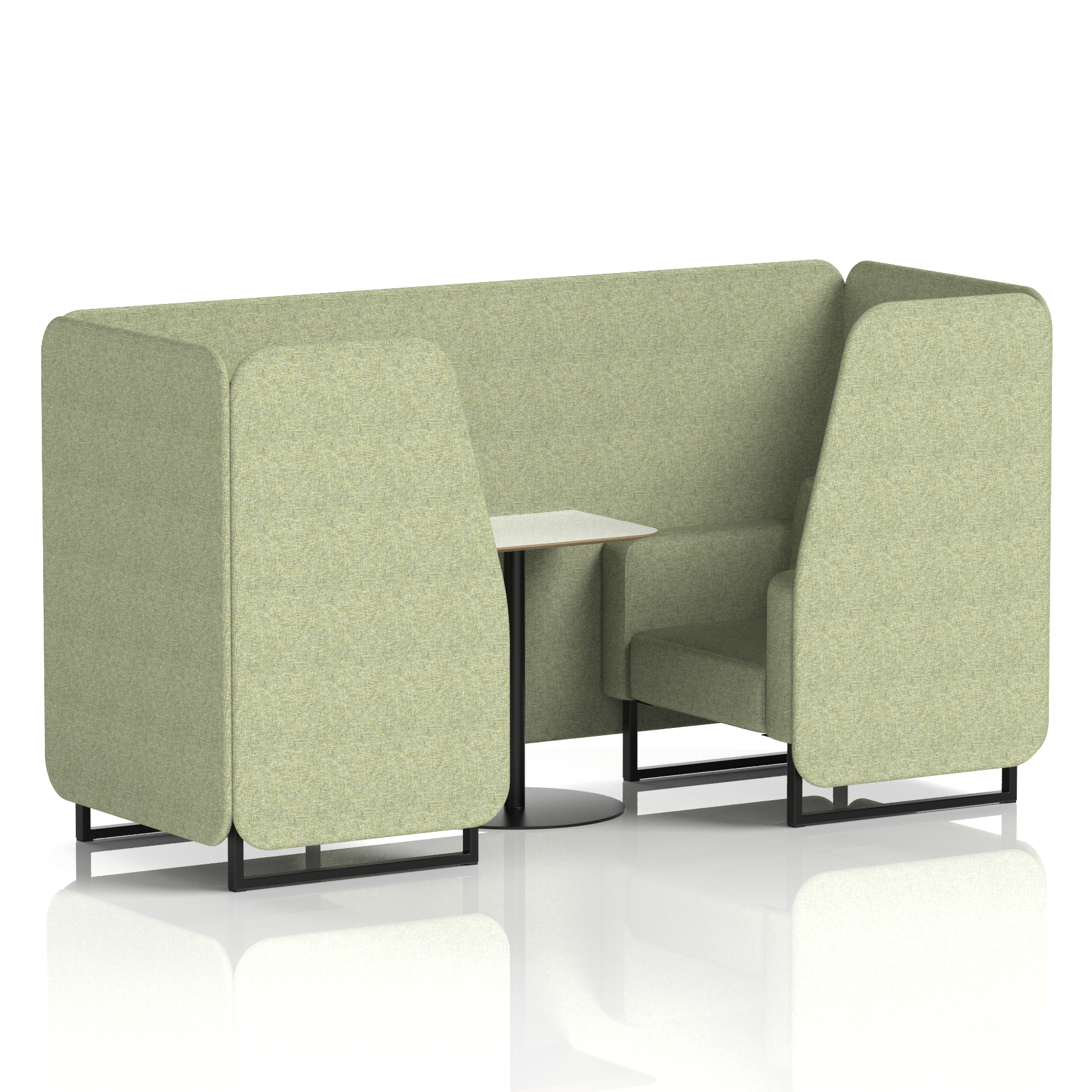 Brixworth Booth With White Table In Single Tone
